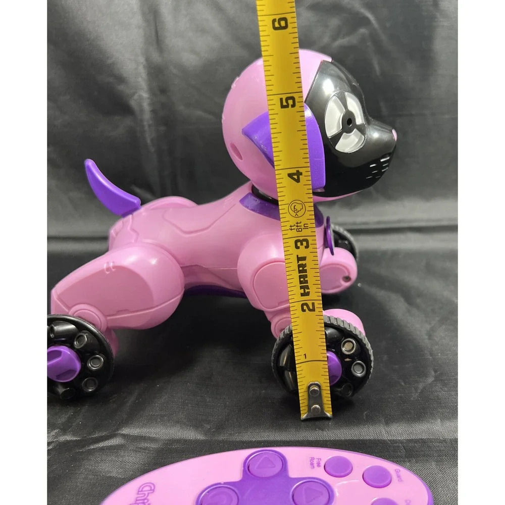 WowWee Chippies - Chippette Remote Control Robot Dog - Pink - Great Fun Kids Toy